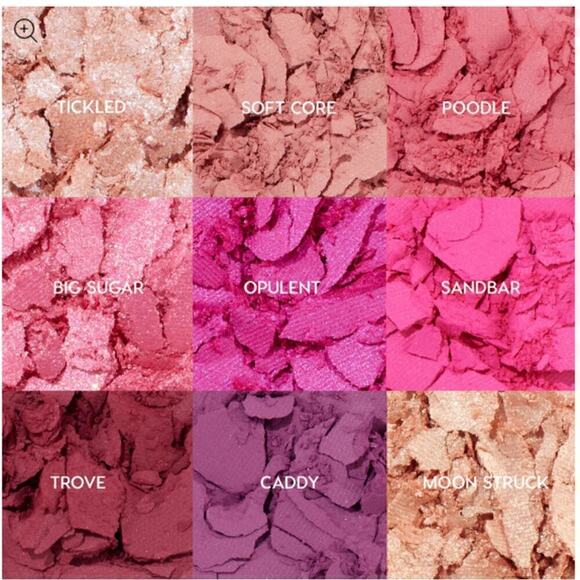 COLOURPOP OH LALA Pressed Powder Palette + Cheek Dew Serum Blush BNIB - Picture 5 of 9